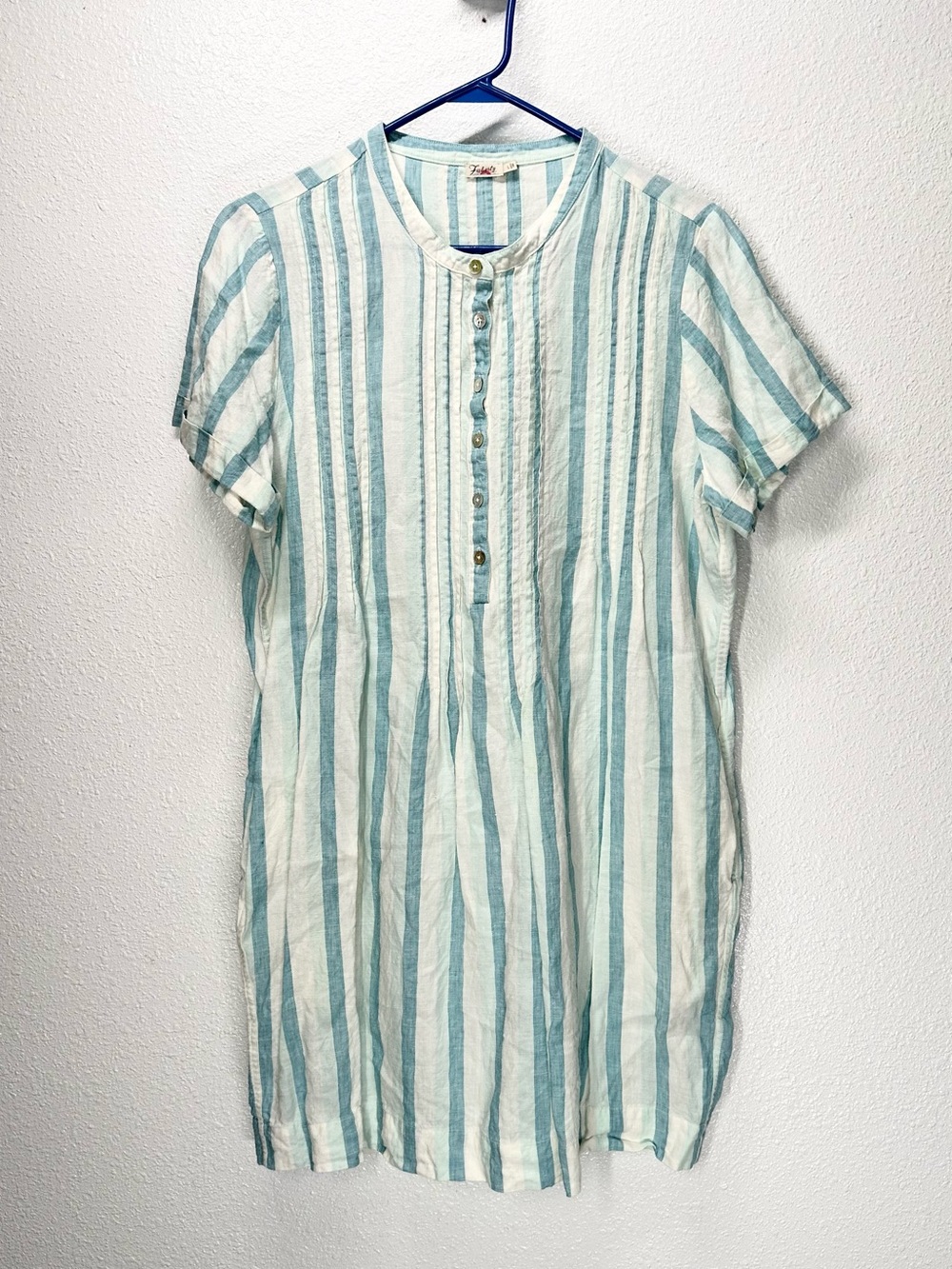Faherty Gemina Pintuck dress